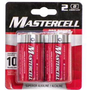 D Alkaline Batteries, 2 Packimage