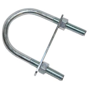 U Bolt, Zinc Plated, 1/2" x 3-1/2"x 6"image