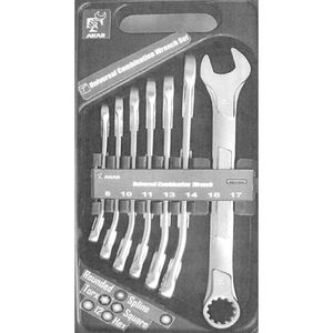 Universal Wrench Set- Metric, 7 Pieceimage