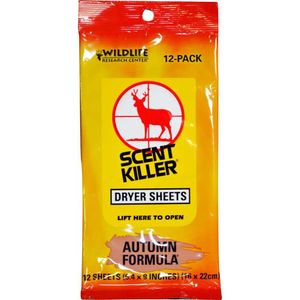 Scent Killer Autumn Formula Dryer Sheetsimage