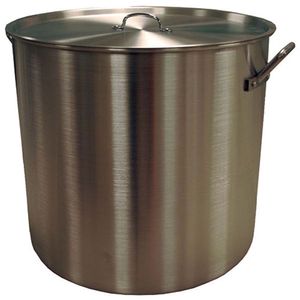 Carolina Cooker &reg; 120 Quart Aluminum Stock Pot with Lidimage
