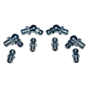 Standard Grease Fitting Assortment 1/4 In. - 28 (8 Pk)image