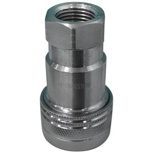 Hydraulic Quick Coupler, 1/2-14 NPTF, Female Ball Valve, 8 GPMimage