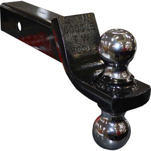 Reversible Ball Hitch, Double Ball, 1-7/8 In. and 2 In.image