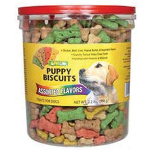 Puppy Biscuits, Assorted Flavors, 2.2 lbs.image