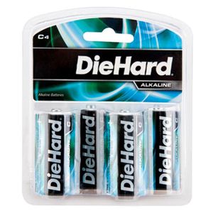 4 C Alkaline Batteries, DieHard&reg;, (4 Pk)image