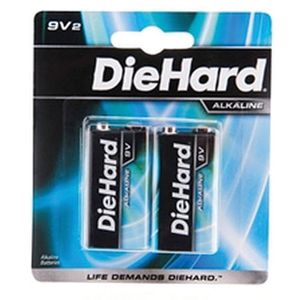 9V Alkaline Batteries, DieHard&reg;, (2Pk)image