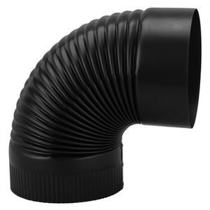 Corrugated Stove Pipe Elbow, 6 In. x 90°image