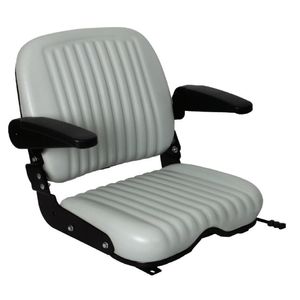 Universal Tractor Seat, Whiteimage