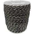 Diamond Braided Black Rope, 1/8 In.