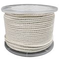 Twisted 3 Strand Cotton Rope, 3/8 In.