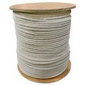 Solid Braided Cotton Poly Blend Rope, 1/2 In.