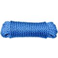 Polypropylene Blue Rope, 3/8 In. x 50 Ft.