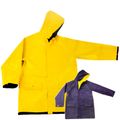 Reversible Rain Jacket with Hood, XL