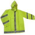 Agri Wear Reflective/Safety Rain Jacket (Medium)