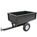 Utility Farm Garden Cart with Folding Sides 750 lb. Capacity