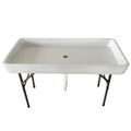 4 Foot Folding Event Table W/ Drain