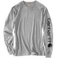Carhartt&reg; Workwear Long-Sleeve Graphic Shirt, Large, Gray