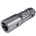 PTO Adapter 1-1/8 6 Spline Female x 1-3/8 x 6 Spline Male