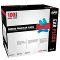 SAS-6101-B Corded Foam Ear Plugs