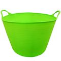 Multi Purpose Flexible Heavy Duty Flex Tub 12 Gallon (Green)