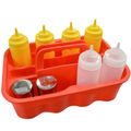 Red All-Purpose Bottle Carry Caddy