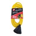 25 ft, Outdoor Extension Cord, with Power Block