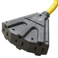 25 ft, Outdoor Extension Cord, with Power Block