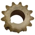 Roller Chain Sprocket, 13 Teeth, 35 Lbs.