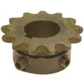 Roller Chain Sprocket, 13 Teeth, 35 Lbs.