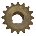 Roller Chain Sprocket, 16 Teeth, 35 Lbs.