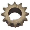 15 Teeth, Roller Chain Sprocket, 40 Lbs.