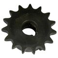 15 Teeth, Roller Chain Sprocket, 40 Lbs.