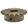 Roller Chain Sprocket, 19 Teeth, 41 Lbs.