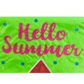 Hello Summer Watermelon Garden Flag 12‑1/2"&nbsp;x&nbsp;18"