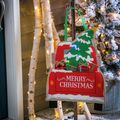 Light Up Christmas Truck Door Hang