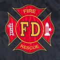 Fire Department Garden Flag 12-1/2 inches x 18 inches