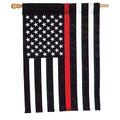 Thin Red Line House Flag 44 in. x 28 in.