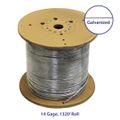 14 Gauge Galvanized  Electric Fence Wire 1/4 Mile Roll (1320 Ft.)