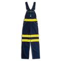Liberty&reg; Denim Bib Hi-Vis Tape Overall, 44 x 32, Hi-Vis-Yellow DY9