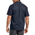 Dickies&reg; Short Sleeve Twill Work Shirt, Dark Navy, XL