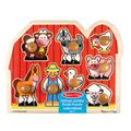 Melissa & Doug Large Knob Farm Puzzle