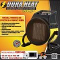 Portable Electric Forced Heater, 5120 BTU