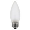 Satco&reg; Frosted 2700K LED Candle Bulb 4.5W
