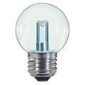 Satco&reg; Clear LED Globe Bulb 1.4W