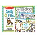 Animal Seek & Find Sticker Pad 4+ Melissa & Doug&reg;