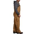 Dickies&reg; Insulated Bib Overalls, XL, Brown, TB839 BD