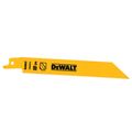 DeWalt&reg; 6 18 TPI Reciprocating Bi-Metal Blade (5 pack)