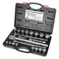 Performance Tool&trade; 21 piece 3/4 Drive SAE Socket Set