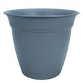 The HC Companies&reg; 8 Planter & Attached Saucer - Slate Blue